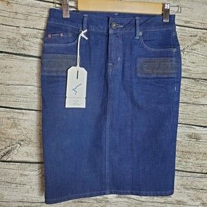 US JEANS CO. Denim Skirt Size 26